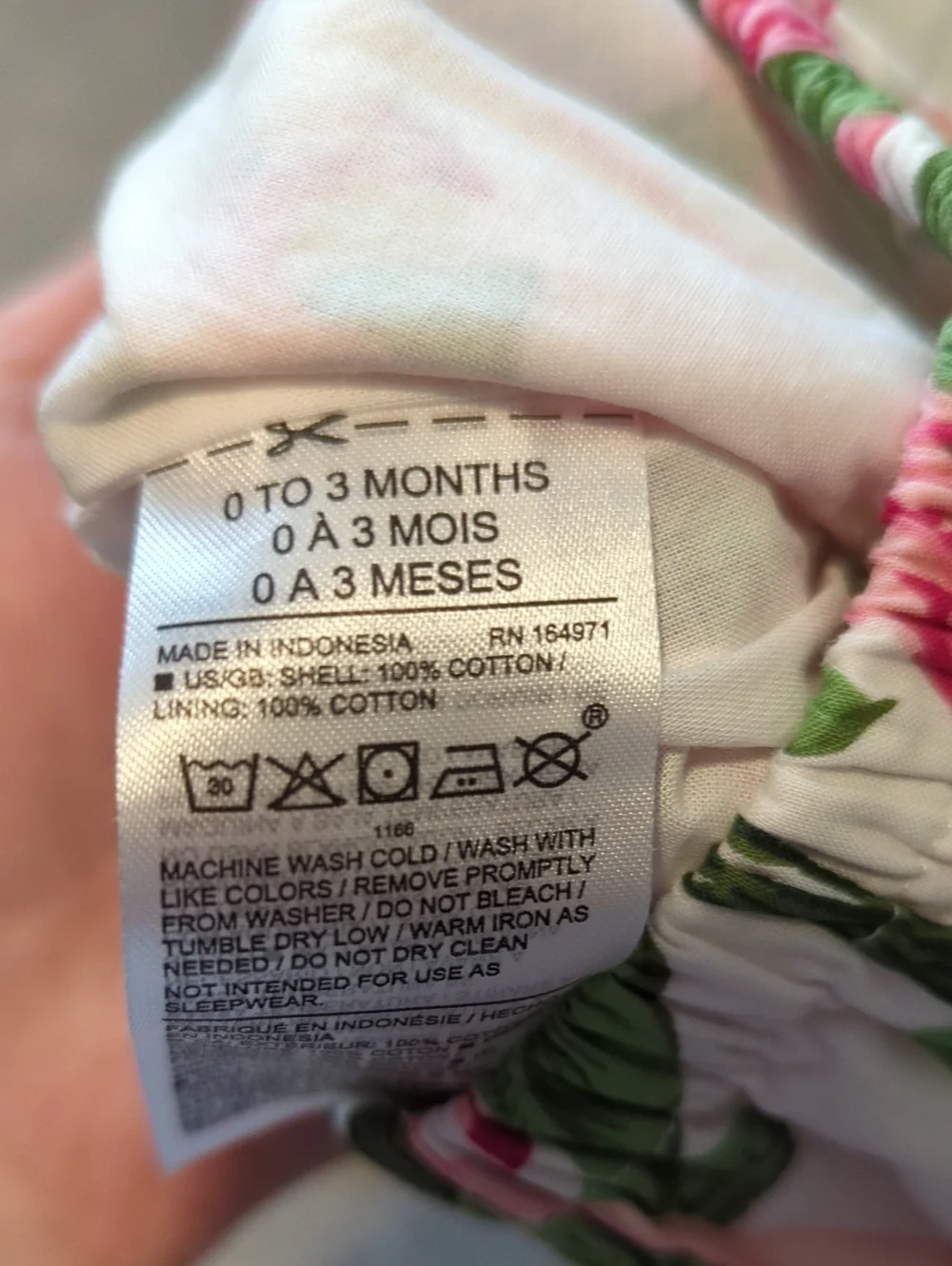 Janie And Jack 0-3 Months Girl Tropical Flamingo Baby Set - Pink & Green